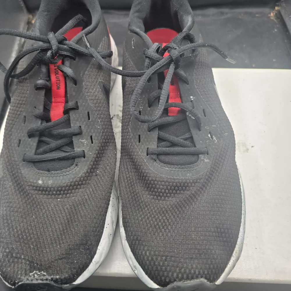 adidas Men's Black‎ and Red Athletic Shoes